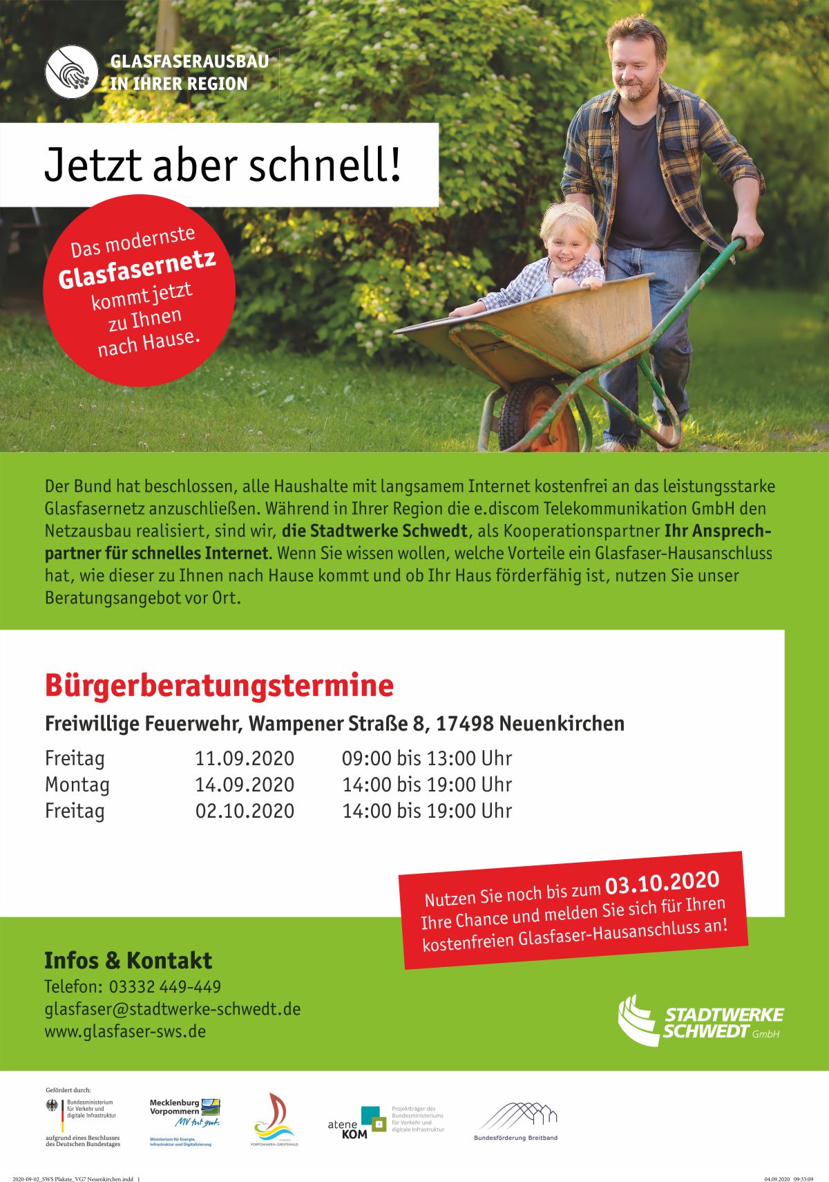 2020 09 02 SWS Plakate VG7 Neuenkirchen