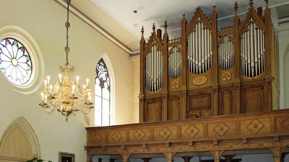 Kirche Gristow Orgel
