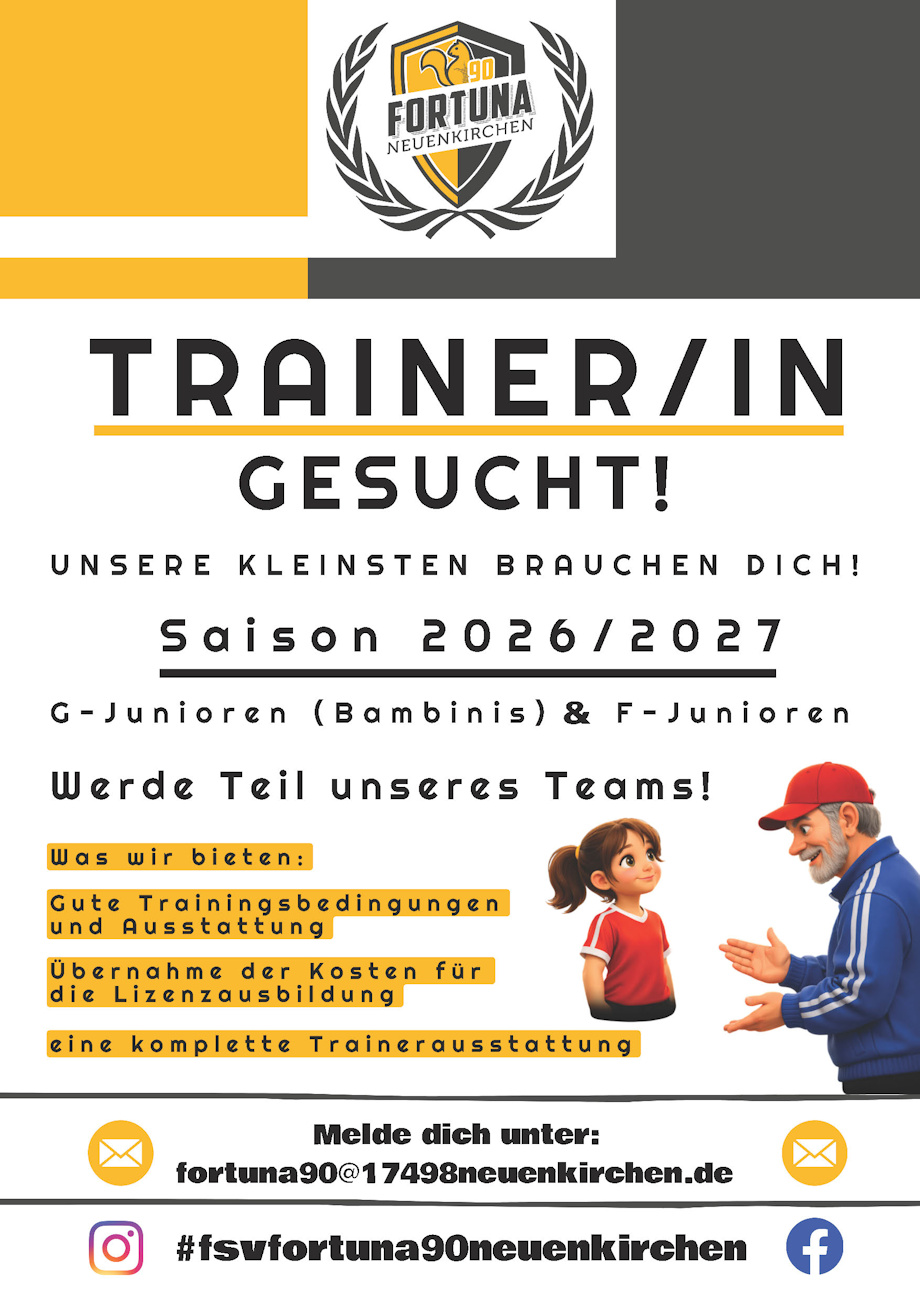 Trainer gesucht